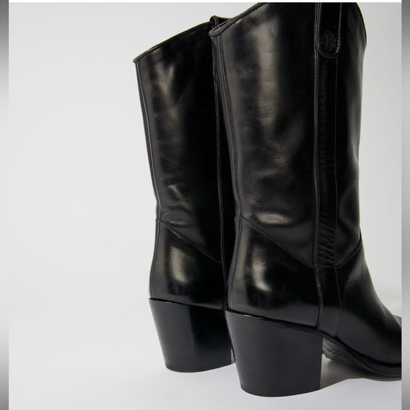 Maje Leather Boots - Picture 6 of 16
